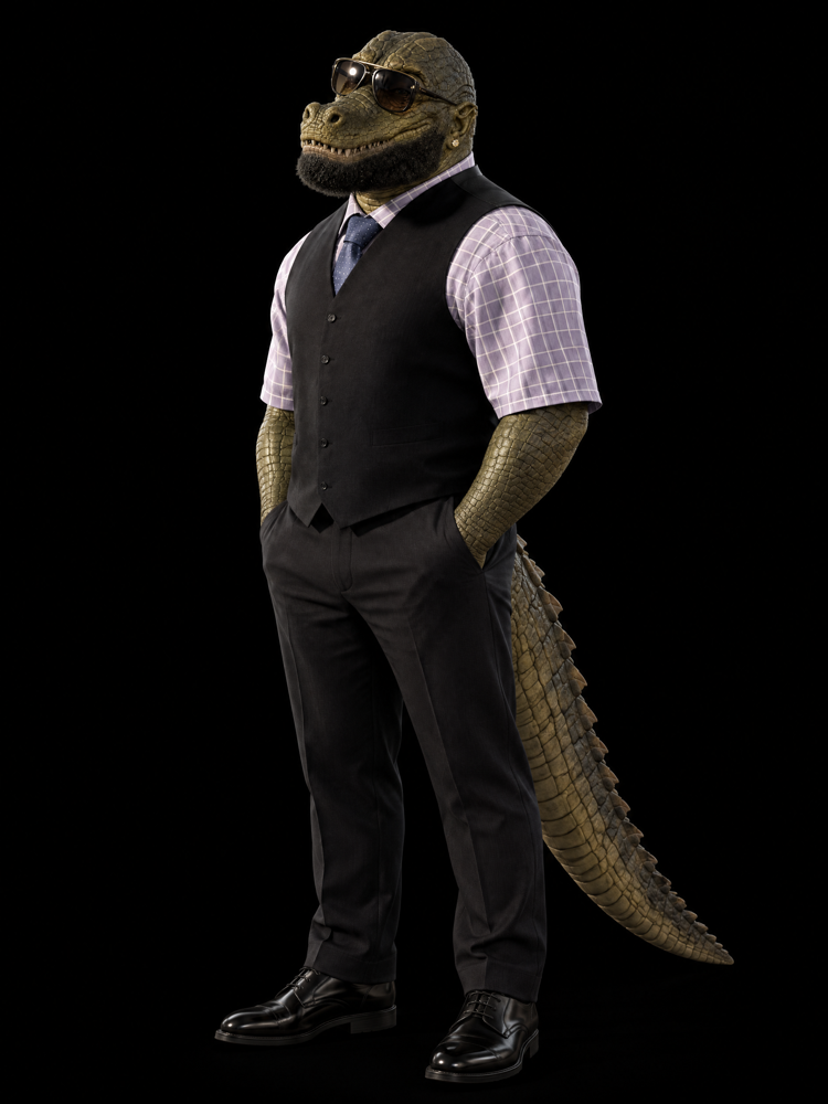 Gemini Unleashed, the alligator side